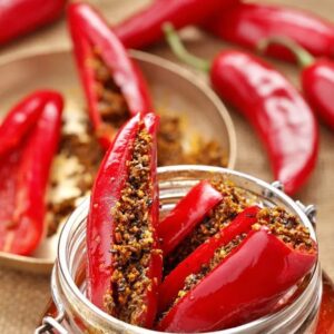 Stuffed Red Chilli